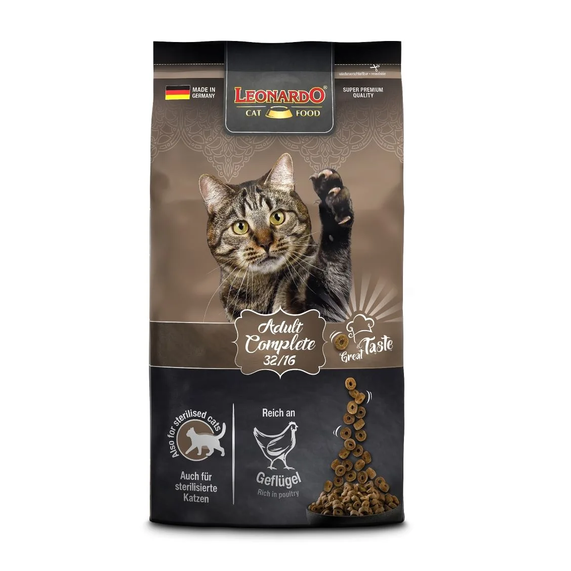 Leonardo - Adult ( Chicken ) Dry Food For Cats - EgyPuppy Pet Shop