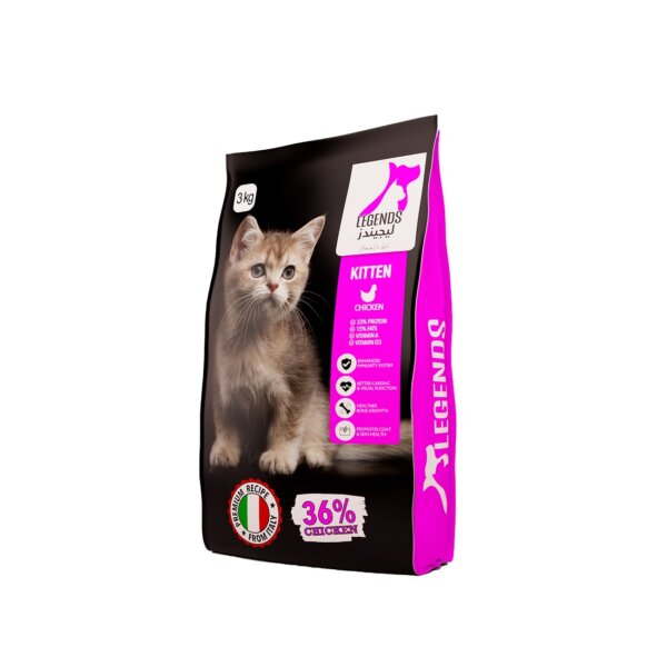 Legends Dry Food For Kitten 3Kg