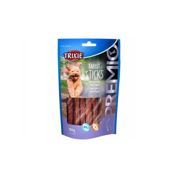 TRIXIE® Dog Treats PREMIO Rabbit Sticks EgyPuppy Pet Shop Online