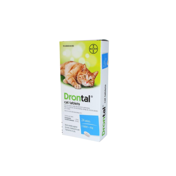 Drontal For Cats Tasty Bone Worming