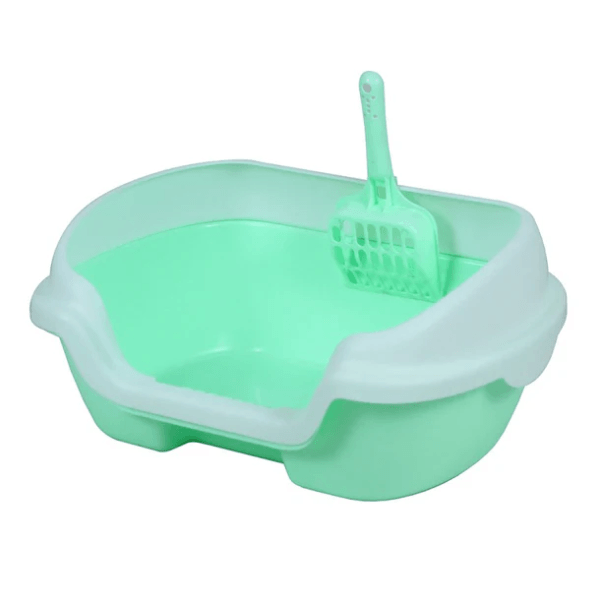 ⁦Naomi Cat Litter Box With Shovel For Kittens⁩ - الصورة ⁦3⁩