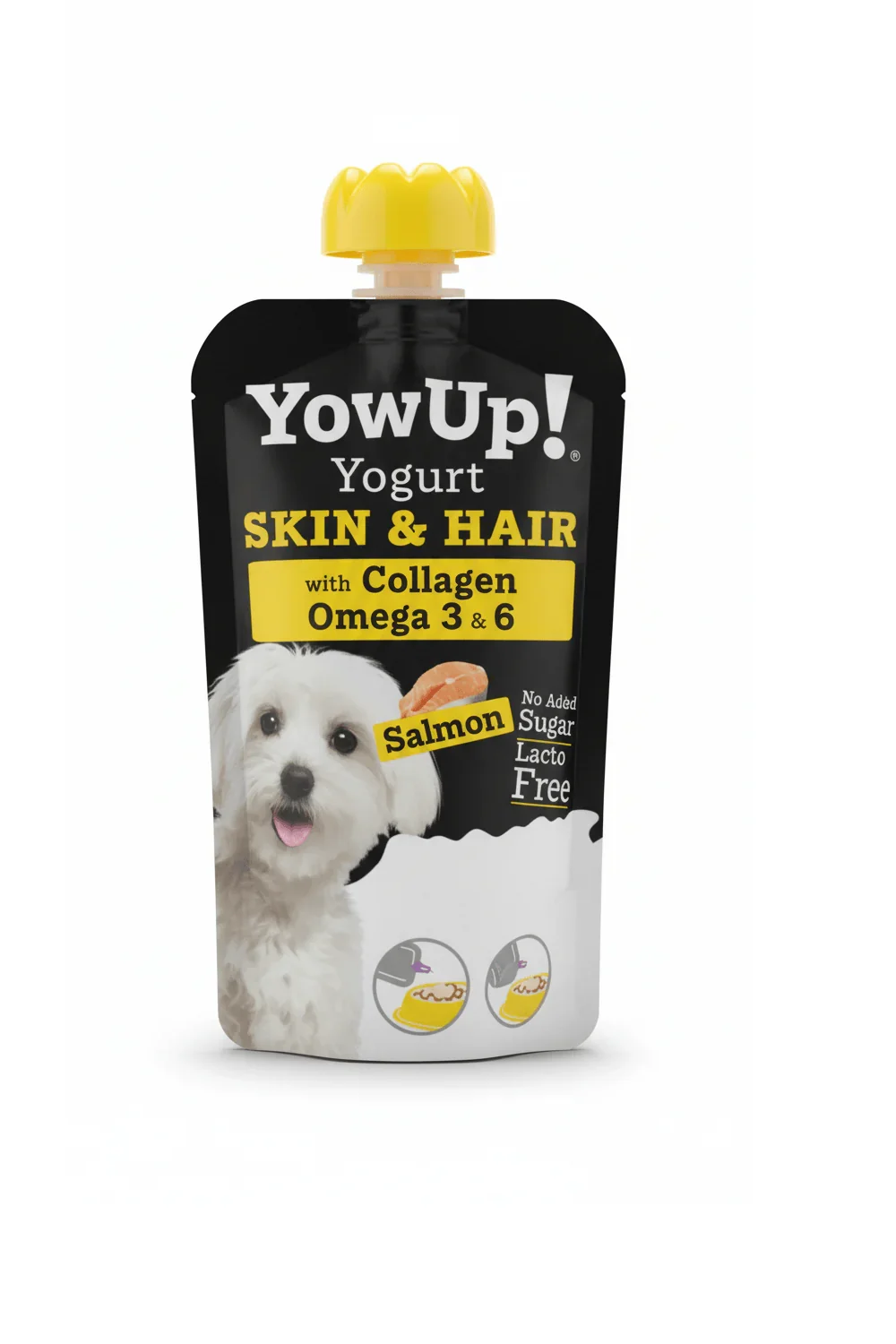 YOGURT DOG SKIN & HAIR SALMON